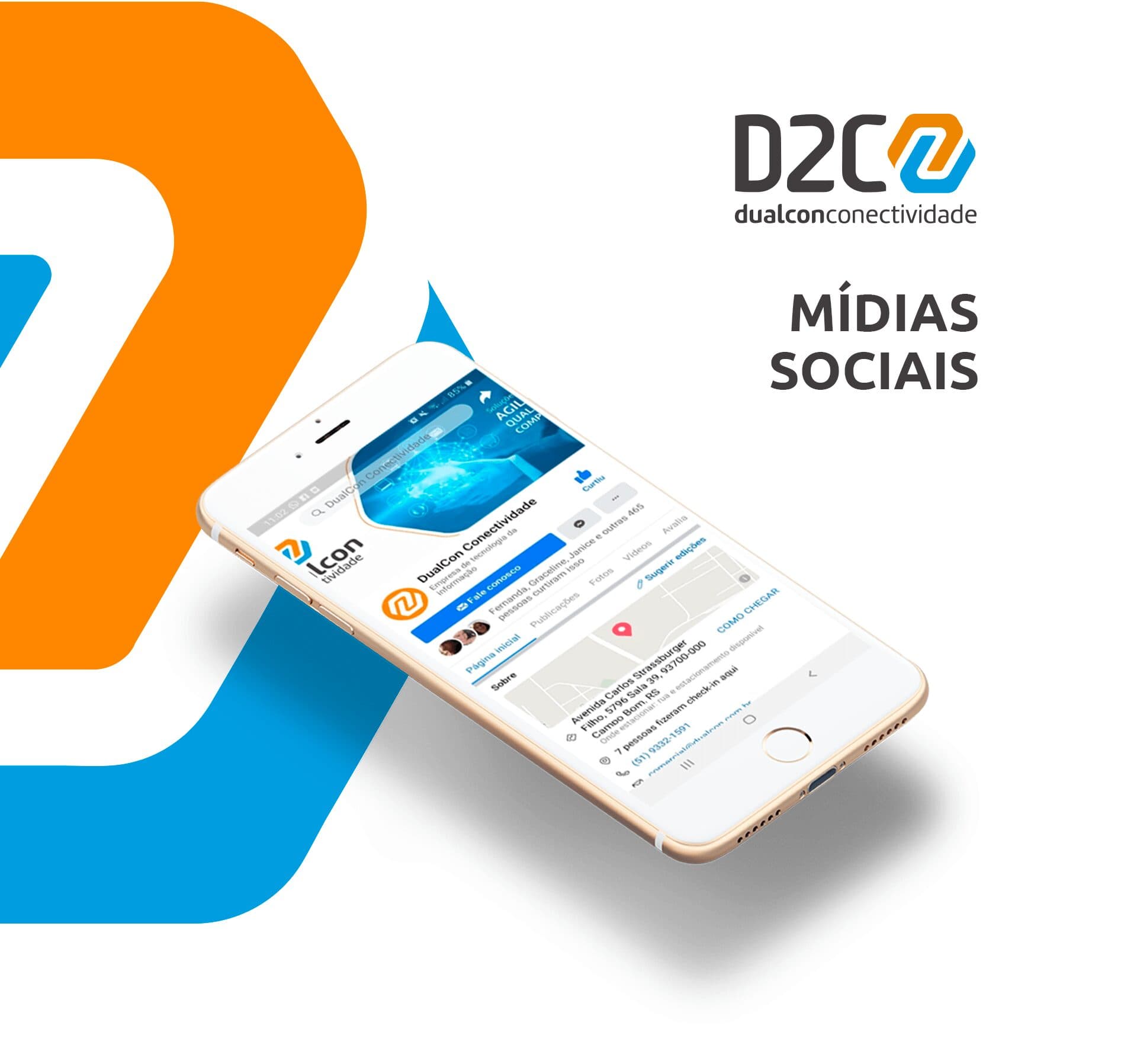 Peça do projeto D2C — Dualcon Conectividade