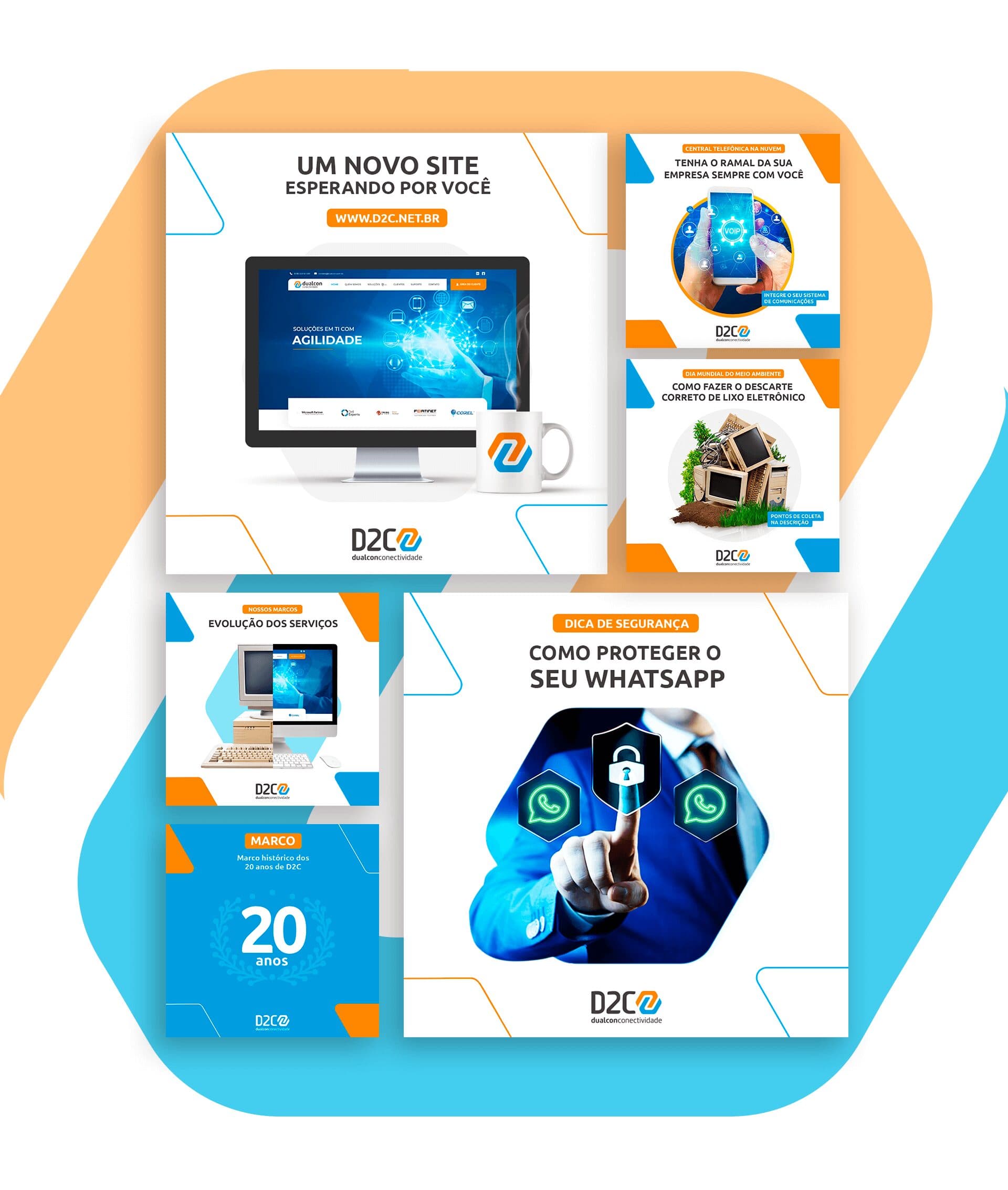 Peça do projeto D2C — Dualcon Conectividade