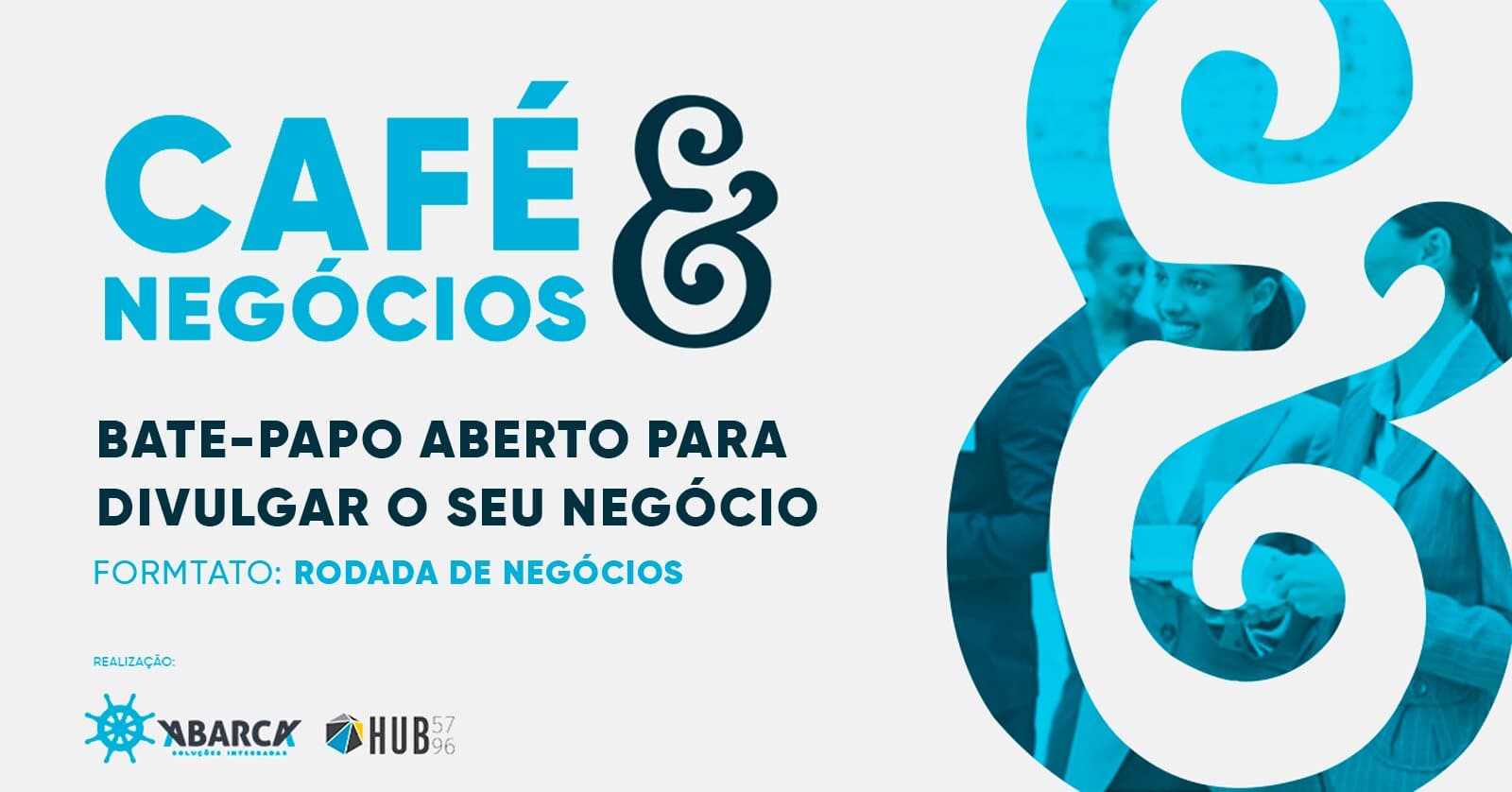 Cartaz da 20ª edição do Café & Negócios