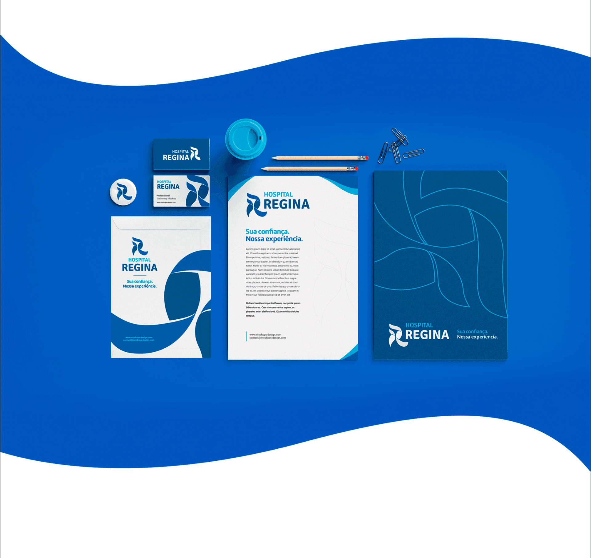 Peça do projeto Hospital Regina