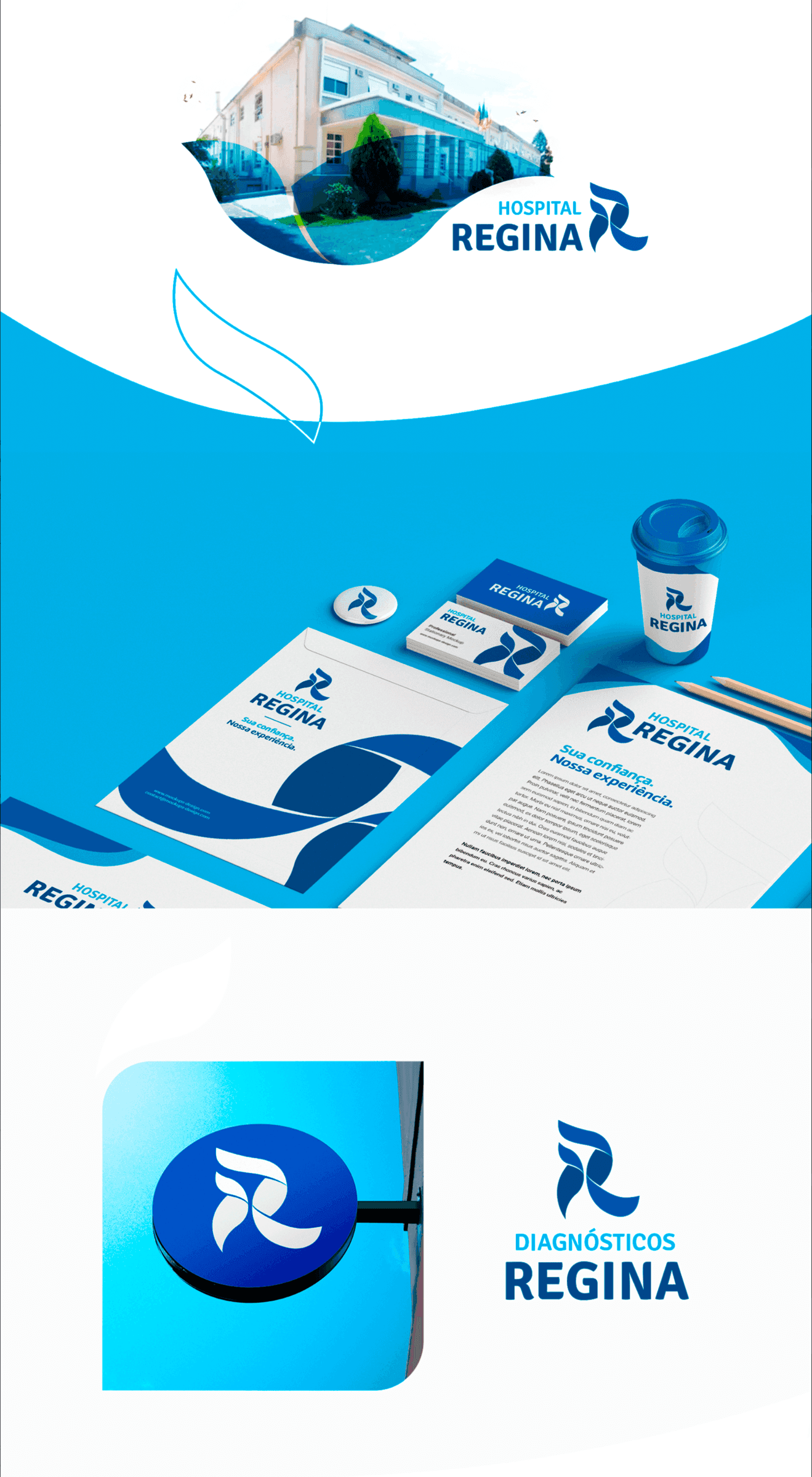Peça do projeto Hospital Regina