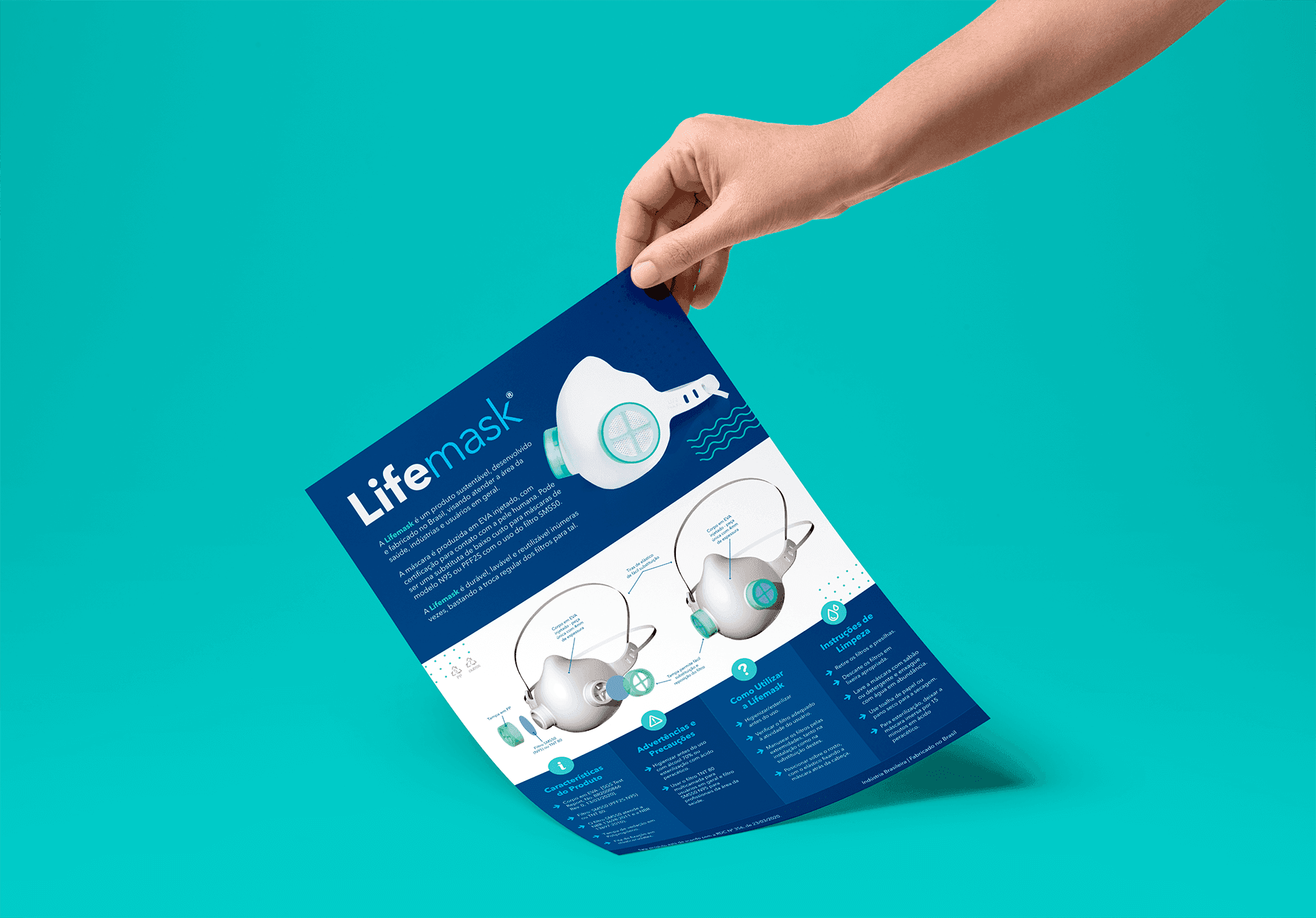 Peça do projeto Lifemask